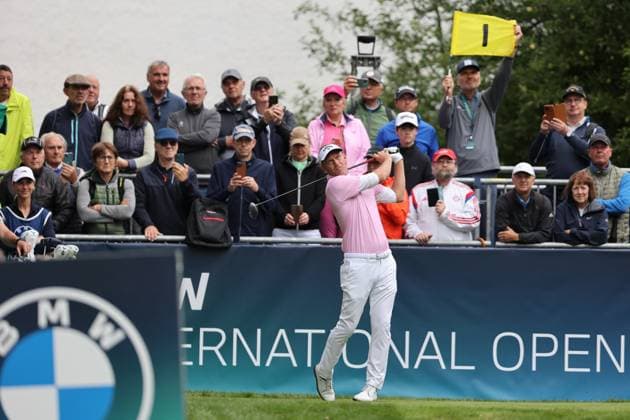 MUNICH, GERMANY - 04.07.2024: Marcel Siem (GER). The BMW International Open at Golfclub Munchen Eichenried on July 04, 2024 in Germany.
