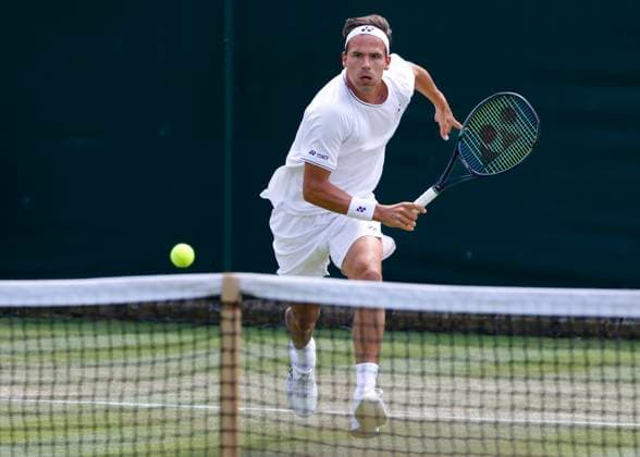 Daniel Altmaier GER Tennis Wimbledon 2024 Grand Slam ITF ATP WTA AELTC London Great Britain 4 July 2024 Copyright: xJuergenxHasenkopfx