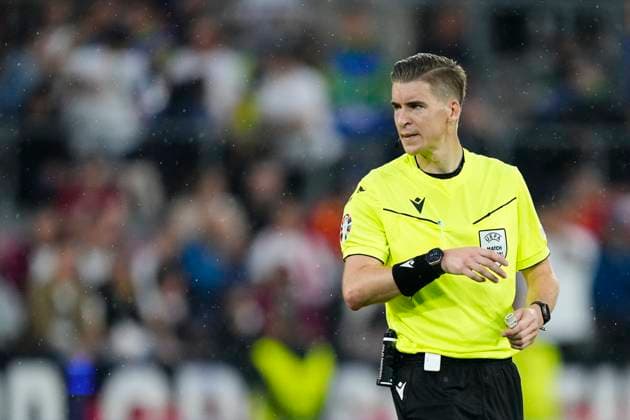 Spain v Georgia: Round of 16 - UEFA EURO, EM, Europameisterschaft,Fussball 2024 Referee Francois Letexier during the UEFA EURO 2024 round of 16 match between Spain and Georgia at Cologne Stadium on June 30, 2024 in Cologne, Germany. Cologne Germany  Copyright: xJosexBretonx originalFilename:bretonhernandez-spainvge240630_npJVi.jpg