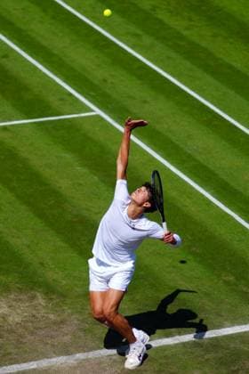 Ben Shelton during his second round match Wimbledon Tennis Championships, Day 4, The All England Lawn Tennis and Croquet Club, London, UK - 04 Jul 2024  Copyright: xJavierxGarcia Shutterstockx 14569389cg