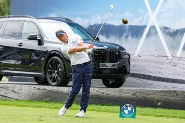 Luke Donald ENG on the tee, Tee, BMW International Open 2024, Golf, DP World Tour, Men, Round 1, 04 07 2024 Eichenried Bayern Germany Copyright: xkolbert-press ChristianxKolbertx