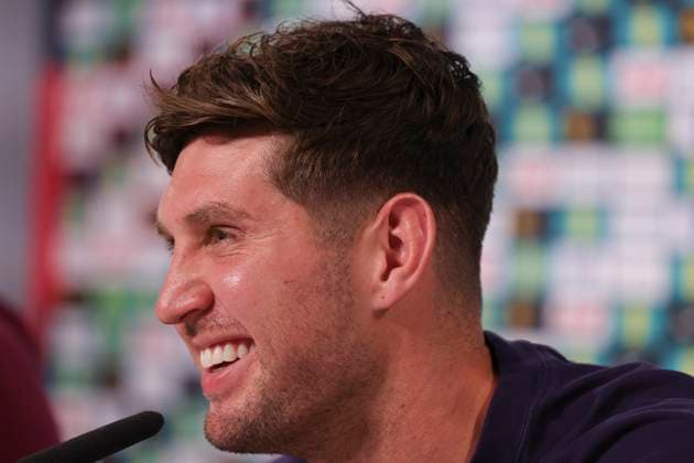 England press conference, PK, Pressekonferenz John Stones of England during the England Press Conference at Spa & Golf Resort Weimarer Land, Blankenhain UK Newspapers OUT Copyright: xPaulxChestertonx FIL-20325-0026