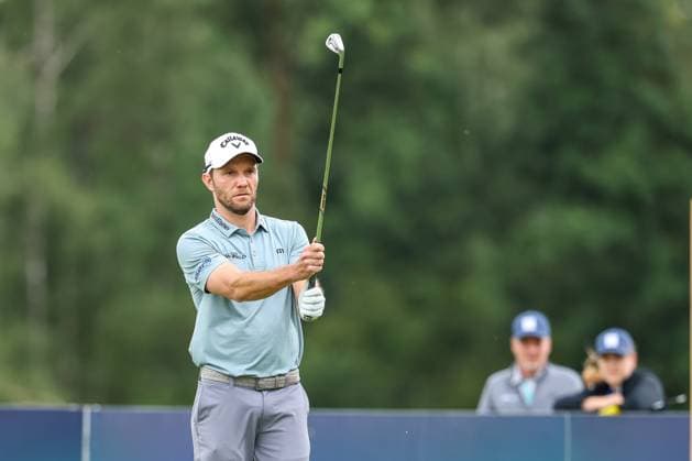 Maximilian Kieffer GER , on the tee, Tee, BMW International Open 2024, Golf, DP World Tour, Men, Round 1, 04 07 2024 Eichenried Bayern Germany Copyright: xkolbert-press ChristianxKolbertx