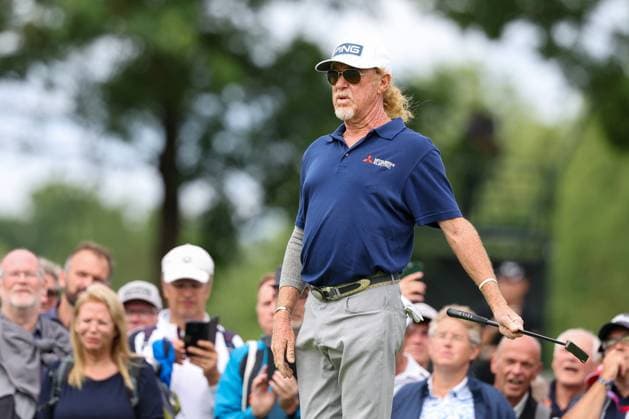 Miguel Angel Jimenez ESP putting, BMW International Open 2024, Golf, DP World Tour, Men, Round 1, 04 07 2024 Eichenried Bayern Germany Copyright: xkolbert-press ChristianxKolbertx