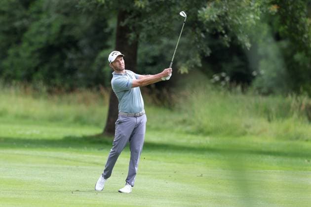 Maximilian Kieffer GER on the fairway, BMW International Open 2024, Golf, DP World Tour, Men, Round 1, 04 07 2024 Eichenried Bavaria Germany Copyright: xkolbert-press ChristianxKolbertx