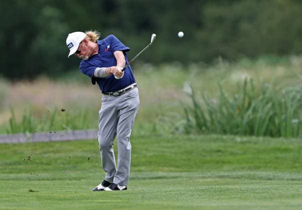 GOLF - BMW International Open 2024 MUNICH,GERMANY,04.JUL.24 - GOLF - DP World Tour, BMW International Open, GC Eichenried. Image shows Miguel Angel Jimenez (ESP).  GEPAxpictures xThomasxBachun