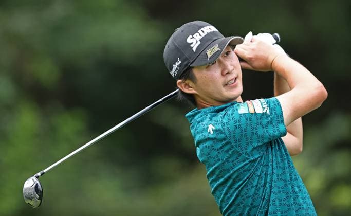 GOLF - BMW International Open 2024 MUNICH,GERMANY,04.JUL.24 - GOLF - DP World Tour, BMW International Open, GC Eichenried. Image shows Rikuya Hoshino (JPN).  GEPAxpictures xThomasxBachun
