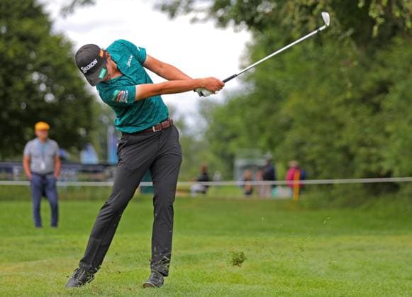 GOLF - BMW International Open 2024 MUNICH,GERMANY,04.JUL.24 - GOLF - DP World Tour, BMW International Open, GC Eichenried. Image shows Rikuya Hoshino (JPN).  GEPAxpictures xThomasxBachun