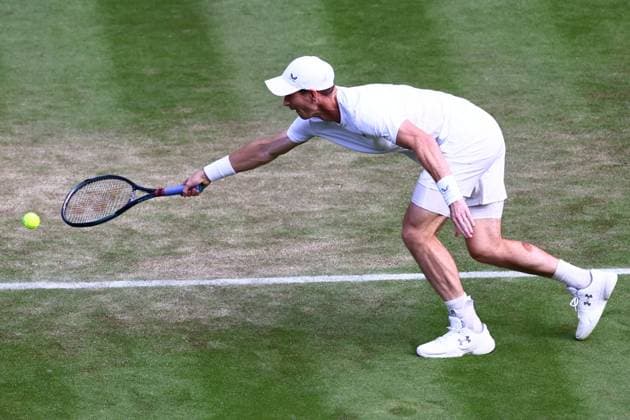 Andy Murray of Great Britain Wimbledon Tennis Championships, Day 4, The All England Lawn Tennis and Croquet Club, London, UK - 04 Jul 2024  Copyright: xJamesxMarsh Shutterstockx 14569387fs