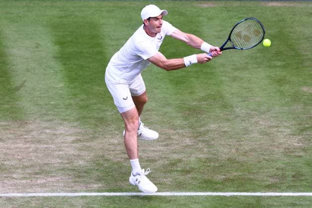 Andy Murray of Great Britain Wimbledon Tennis Championships, Day 4, The All England Lawn Tennis and Croquet Club, London, UK - 04 Jul 2024  Copyright: xJamesxMarsh Shutterstockx 14569387gg