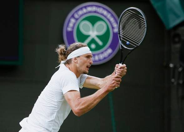 Alexander Zverev GER Tennis Wimbledon 2024 Grand Slam ITF ATP WTA AELTC London Great Britain 4 July 2024 Copyright: xJuergenxHasenkopfx