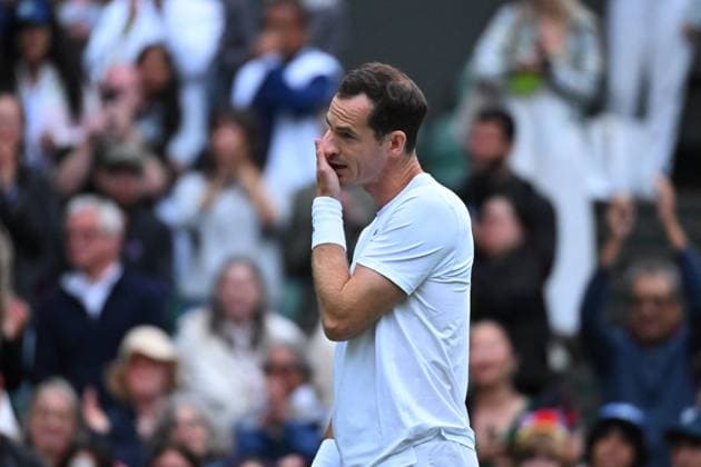 Wimbledon - Second Round Andy Murray (GBR) during a special ceremony on center court match at the 2024 Wimbledon Championships at the AELTC in London, UK, on July 4, 2024. Photo by Corinne Dubreuil ABACAPRESS.COM London United Kingdom  Copyright: xDubreuilxCorinne ABACAx
