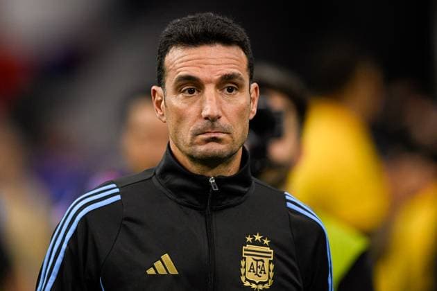 2024-07-04 Argentina v Ecuador - CONMEBOL Copa America USA 2024 HOUSTON, UNITED STATES - JULY 5: Coach Lionel Scaloni of Argentina during the CONMEBOL Copa America USA 2024 match between Argentina and Ecuador at NRG Stadium on July 5, 2024 in Houston, United States. (Photo by Pablo Morano BSR Agency) Houston United States Content not available for redistribution in The Netherlands directly or indirectly through any third parties. Copyright: xBSRxAgencyx