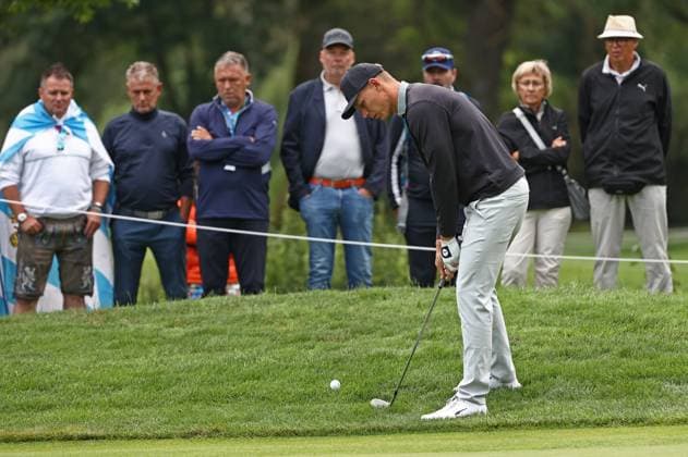 GOLF - BMW International Open 2024 MUNICH,GERMANY,05.JUL.24 - GOLF - DP World Tour, BMW International Open, GC Eichenried. Image shows Matti Schmid (GER).  GEPAxpictures xThomasxBachun