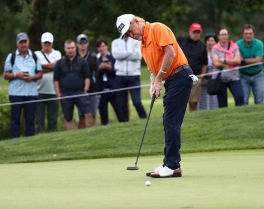 GOLF - BMW International Open 2024 MUNICH,GERMANY,05.JUL.24 - GOLF - DP World Tour, BMW International Open, GC Eichenried. Image shows Miguel Angel Jimenez (ESP).  GEPAxpictures xThomasxBachun