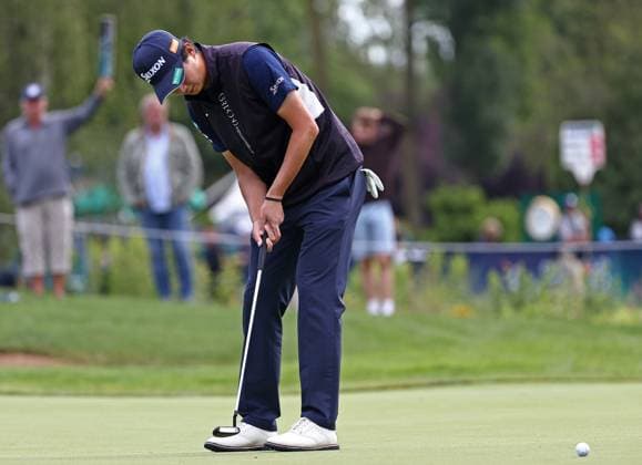 GOLF - BMW International Open 2024 MUNICH,GERMANY,05.JUL.24 - GOLF - DP World Tour, BMW International Open, GC Eichenried. Image shows Rikuya Hoshino (JPN).  GEPAxpictures xThomasxBachun