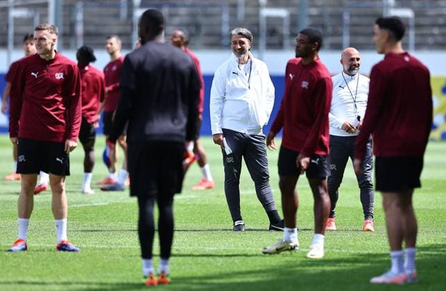 EURO 2024, Swiss national team training