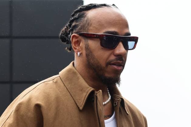 F1 British Grand Prix 2024 Practice 1 Lewis Hamilton of Mercedes before first practice ahead of the Formula 1 British Grand Prix at Silverstone Circuit in Northampton, Great Britain on July 5, 2024. Northampton United Kingdom  Copyright: xJakubxPorzyckix originalFilename:porzycki-f1britis240705_npDDW.jpg