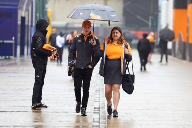 05 07 2024, xrarjax, Motorsport FIA Formula 1, British Grand Prix 2024 emspor, v l Oscar Piastri McLaren starting number 81 Silverstone