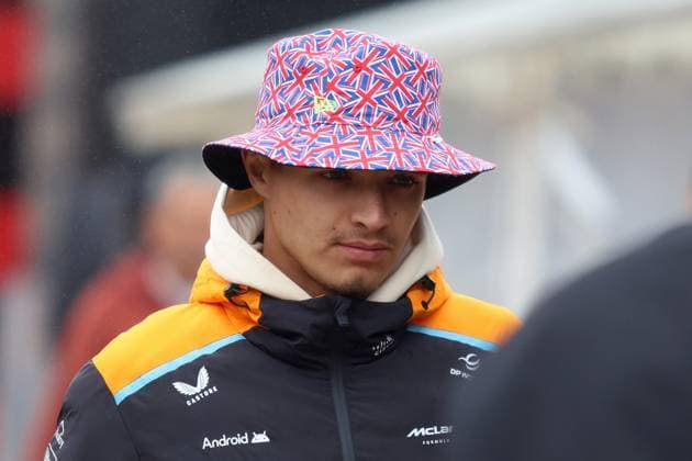 05 07 2024, xrarjax, Motorsport FIA Formula 1, British Grand Prix 2024 emspor, v l Lando Norris McLaren starting number 04 Silverstone