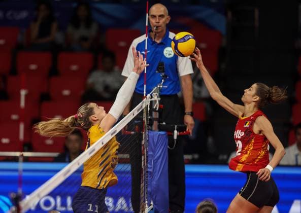 Volleyball, Women, FIVB Volleyball Challenger Cup, Sweden - Belgium