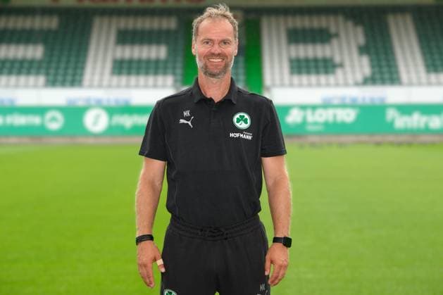 Marco Konrad Co Trainer SpVgg Greuther Fürth 04 07 2024 SpVgg Greuther Fürth Kleeblatt Spielvereinigung 2 Fußball Bundesliga BL Saison 2024 2025 Photo appointment Portrait appointment Presentation Press appointment Single photo Single photo Portrait Portrait headshot