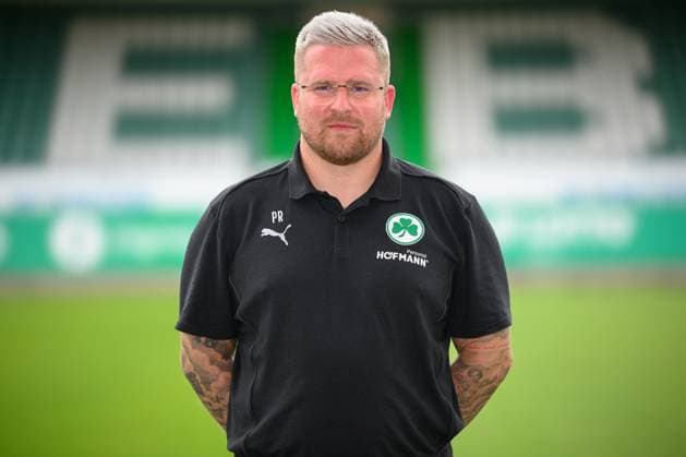 Patrick Rutte Physio SpVgg Greuther Fürth 04 07 2024 SpVgg Greuther Fürth Kleeblatt Spielvereinigung 2 Fußball Bundesliga BL Saison 2024 2025 Photo appointment Portrait appointment Presentation Press appointment Single photo Single photo Portrait Portrait Headshot