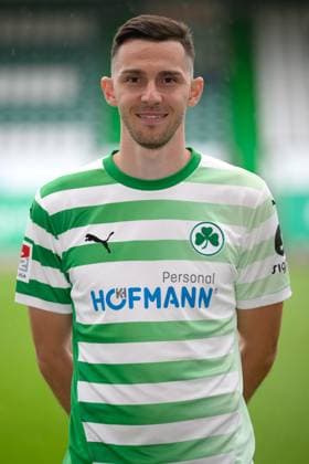 Branimir Hrgota SpVgg Greuther Fürth 04 07 2024 SpVgg Greuther Fürth Kleeblatt Spielvereinigung 2 Fußball Bundesliga BL Saison 2024 2025 Photo appointment Portrait appointment Presentation Press appointment Single photo Single photo Portrait Portrait Headshot