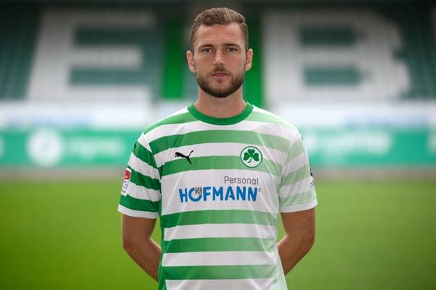 Dennis Srbeny SpVgg Greuther Fürth 04 07 2024 SpVgg Greuther Fürth Kleeblatt Spielvereinigung 2 Fußball Bundesliga BL Saison 2024 2025 Photo appointment Portrait appointment Presentation Press appointment Single photo Single photo Portrait Portrait Headshot