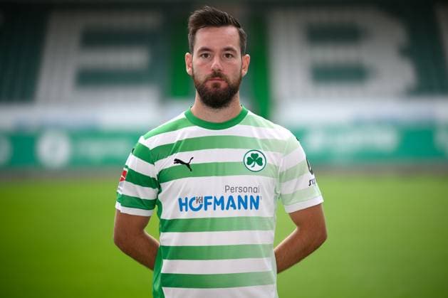 Orestis Kiomourtzoglou SpVgg Greuther Fürth 04 07 2024 SpVgg Greuther Fürth Kleeblatt Spielvereinigung 2 Fußball Bundesliga BL Saison 2024 2025 Photo appointment Portrait appointment Presentation Press appointment Single photo Single photo Portrait Portrait Headshot