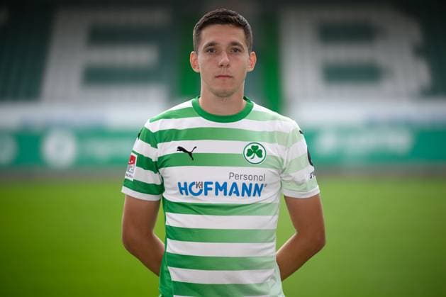 Damian Michalski SpVgg Greuther Fürth 04 07 2024 SpVgg Greuther Fürth Kleeblatt Spielvereinigung 2 Fußball Bundesliga BL Saison 2024 2025 Photo appointment Portrait appointment Presentation Press appointment Single photo Single photo Portrait Portrait Headshot