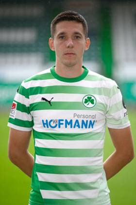 Damian Michalski SpVgg Greuther Fürth 04 07 2024 SpVgg Greuther Fürth Kleeblatt Spielvereinigung 2 Fußball Bundesliga BL Saison 2024 2025 Photo appointment Portrait appointment Presentation Press appointment Single photo Single photo Portrait Portrait Headshot