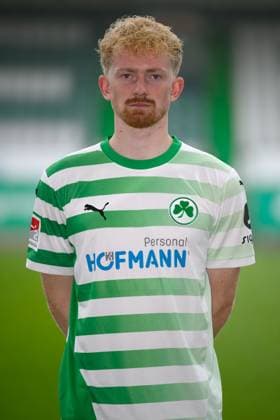 Jomaine Consbruch SpVgg Greuther Fürth 04 07 2024 SpVgg Greuther Fürth Kleeblatt Spielvereinigung 2 Fußball Bundesliga BL Saison 2024 2025 Photo appointment Portrait appointment Presentation Press appointment Single photo Single photo Portrait Portrait Headshot
