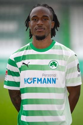 Noel Futkeu SpVgg Greuther Fürth 04 07 2024 SpVgg Greuther Fürth Kleeblatt Spielvereinigung 2 Fußball Bundesliga BL Saison 2024 2025 Photo appointment Portrait appointment Presentation Press appointment Single photo Single photo Portrait Portrait Headshot