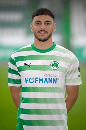 Oualid Mhamdi SpVgg Greuther Fürth 04 07 2024 SpVgg Greuther Fürth Kleeblatt Spielvereinigung 2 Fussball Bundesliga BL Saison 2024 2025 Photo appointment Portrait appointment Presentation Press appointment Single photo Single photo Portrait Portrait Headshot