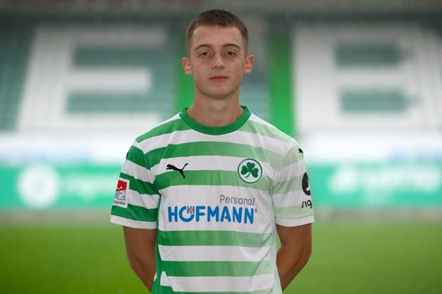 Denis Pfaffenrot SpVgg Greuther Fürth 04 07 2024 SpVgg Greuther Fürth Kleeblatt Spielvereinigung 2 Fußball Bundesliga BL Saison 2024 2025 Photo appointment Portrait appointment Presentation Press appointment Single photo Single photo Portrait Portrait headshot