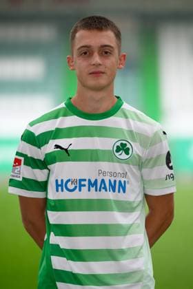 Denis Pfaffenrot SpVgg Greuther Fürth 04 07 2024 SpVgg Greuther Fürth Kleeblatt Spielvereinigung 2 Fußball Bundesliga BL Saison 2024 2025 Photo appointment Portrait appointment Presentation Press appointment Single photo Single photo Portrait Portrait headshot