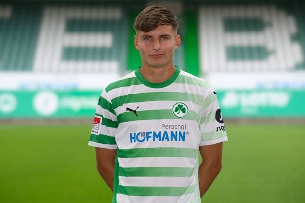 Matti Wagner SpVgg Greuther Fürth 04 07 2024 SpVgg Greuther Fürth Kleeblatt Spielvereinigung 2 Soccer Bundesliga BL Season 2024 2025 Photo appointment Portrait appointment Presentation Presentation Press appointment Single photo Single photo Portrait Portrait Headshot
