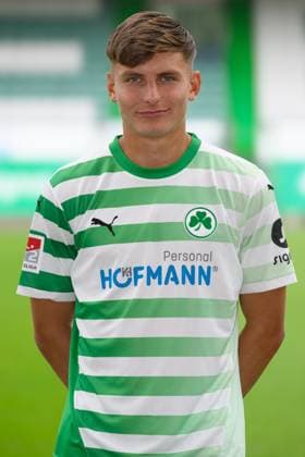 Matti Wagner SpVgg Greuther Fürth 04 07 2024 SpVgg Greuther Fürth Kleeblatt Spielvereinigung 2 Soccer Bundesliga BL Season 2024 2025 Photo appointment Portrait appointment Presentation Presentation Press appointment Single photo Single photo Portrait Portrait Headshot