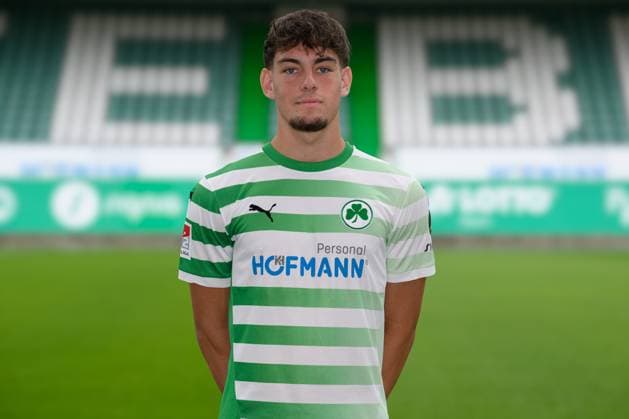Reno Münz Muenz SpVgg Greuther Fürth 04 07 2024 SpVgg Greuther Fürth Kleeblatt Spielvereinigung 2 Fußball Bundesliga BL Saison 2024 2025 Photo appointment Portrait appointment Presentation Press appointment Single photo Single photo Portrait Portrait Headshot