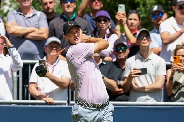 Martin Kaymer GER on the tee, Tee 1, BMW International Open 2024, Golf, DP World Tour, Men, Round 2, 05 07 2024 Eichenried Bayern Germany Copyright: xkolbert-press ChristianxKolbertx