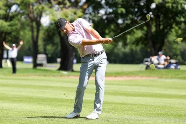 Martin Kaymer GER on the fairway, BMW International Open 2024, Golf, DP World Tour, Men, Round 2, 05 07 2024 Eichenried Bayern Germany Copyright: xkolbert-press ChristianxKolbertx