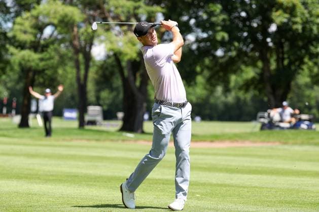 Martin Kaymer GER on the fairway, BMW International Open 2024, Golf, DP World Tour, Men, Round 2, 05 07 2024 Eichenried Bayern Germany Copyright: xkolbert-press ChristianxKolbertx