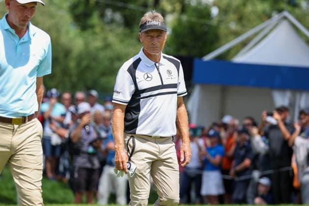Bernhard Langer GER , BMW International Open 2024, Golf, DP World Tour, Men, Round 2, 05 07 2024 Eichenried Bayern Germany Copyright: xkolbert-press ChristianxKolbertx