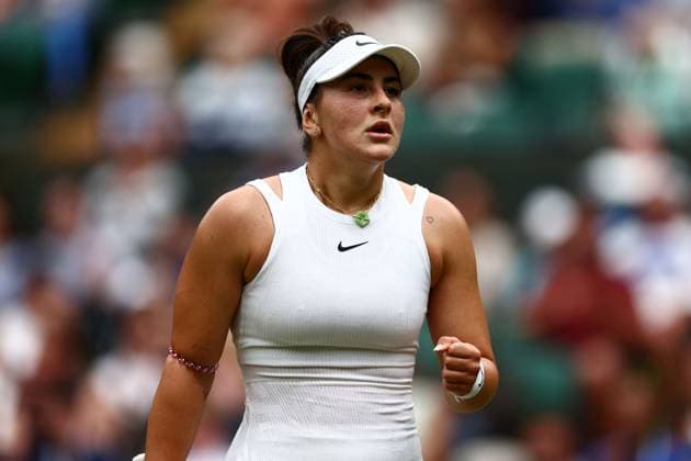 Bianca Andreescu of Canada Wimbledon Tennis Championships, Day 5, The All England Lawn Tennis and Croquet Club, London, UK - 05 Jul 2024  Copyright: xJamesxMarsh Shutterstockx 14571051g