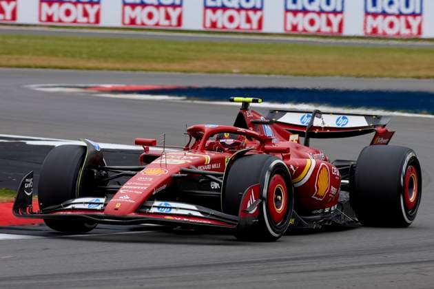 F1 Grand Prix of Great Britain - Practice Carlos Sainz of Spain driving the (55) Scuderia Ferrari SF-24 on track during practice ahead of the F1 Grand Prix of Great Britain at Silverstone Circuit on July 5, 2024, in Northampton, England. Northampton Silverstone Circuit Northampton England RL_GPF1GB24_00295 Copyright: xRicardoxLarreinax