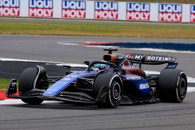 F1 Grand Prix of Great Britain - Practice Alexander Albon of Thailand driving the (23) Williams FW46 Mercedes on track during practice ahead of the F1 Grand Prix of Great Britain at Silverstone Circuit on July 5, 2024, in Northampton, England. Northampton Silverstone Circuit Northampton England RL_GPF1GB24_00300 Copyright: xRicardoxLarreinax