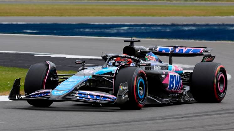 F1 Grand Prix of Great Britain - Practice Esteban Ocon of France driving the (31) BWT Alpine F1 Team A524 on track during practice ahead of the F1 Grand Prix of Great Britain at Silverstone Circuit on July 5, 2024, in Northampton, England. Northampton Silverstone Circuit Northampton England RL_GPF1GB24_00353 Copyright: xRicardoxLarreinax