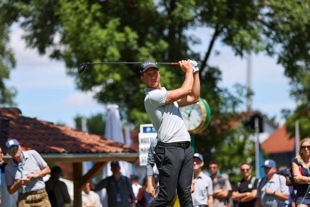 MUNICH, GERMANY - 05.07.2024: Niklas NORGAARD (DEN). The BMW International Open at Golfclub Munchen Eichenried on July 05, 2024 in Germany.
