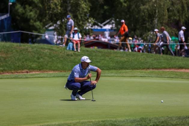 MUNICH, GERMANY - 05.07.2024: FERGUSON Ewen (SCO). The BMW International Open at Golfclub Munchen Eichenried on July 05, 2024 in Germany.